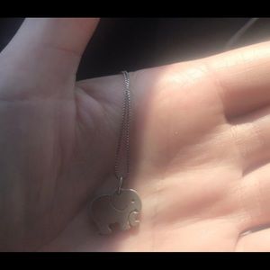 Tiffany elephant necklace